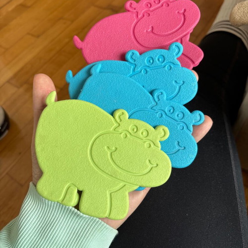 Children's non-slip hippo toy like new