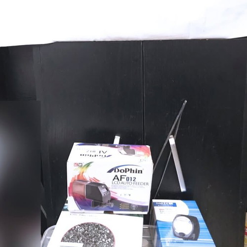 120L Aquarium with Wooden Stand and Complete Setup