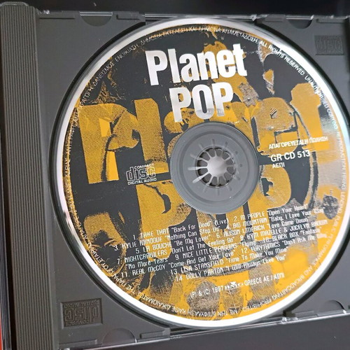 Planet Pop CD like new, collectible Pop Korn magazine 1997
