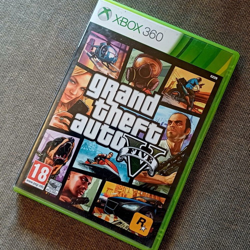 Grand Theft Auto V Xbox 360 used, excellent condition