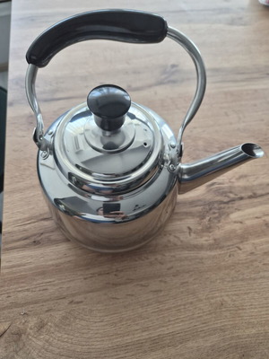 Beka Claudette kettle new, stainless steel, 2.5L, foldable handle