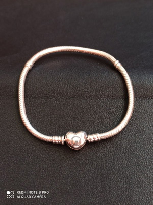 Pandora bracelet silver snake, like new