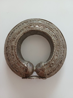 Vintage Bedouin Tribal Bracelet silver handmade, like new