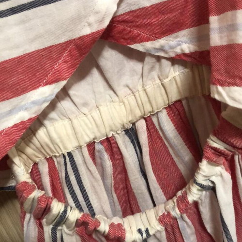 Children's striped dress H&M nautical style like new, size 116