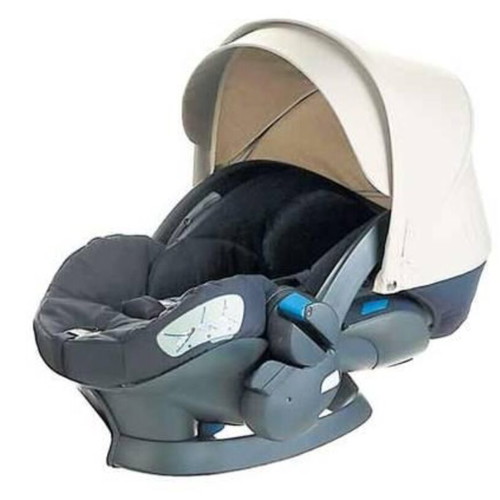Stokke Xplory V6 Grey stroller and IZi Sleep BeSafe car seat used