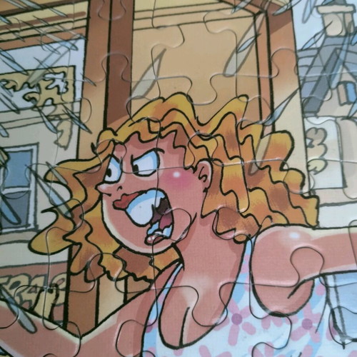 Puzzle 1000 pieces What Happens at the Barbershop? like new