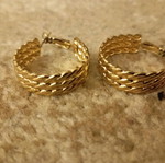 Earrings lightly used