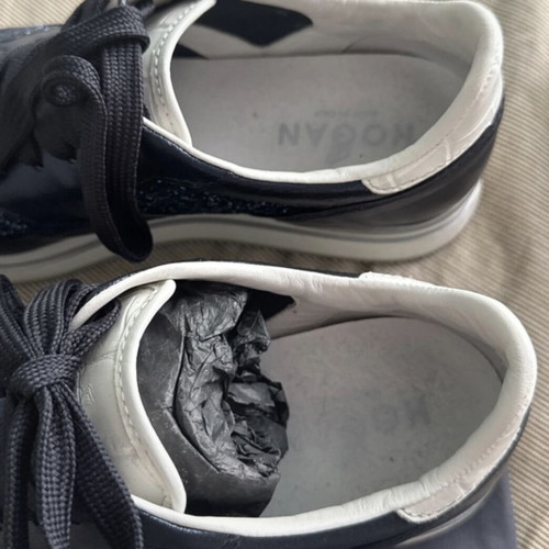 Hogan sneakers, deep blue, size 38.5