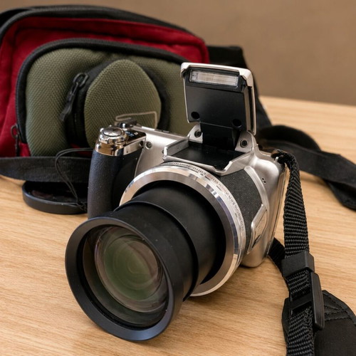 Olympus SP-810UZ superzoom camera like new with 3D and video