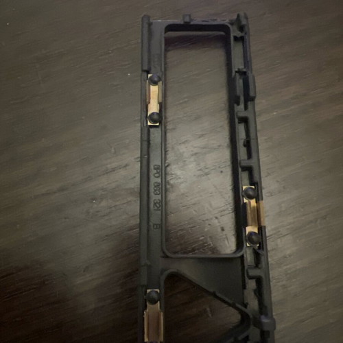 Audi A3 switch panel frame used, part no 8P0863321B