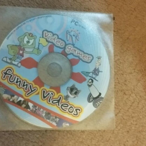 Pc CD Rom funny videos and video games like new
