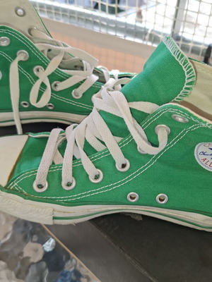 Converse All Star πράσινα αθλητικά παπούτσια, μέγεθος 36.5