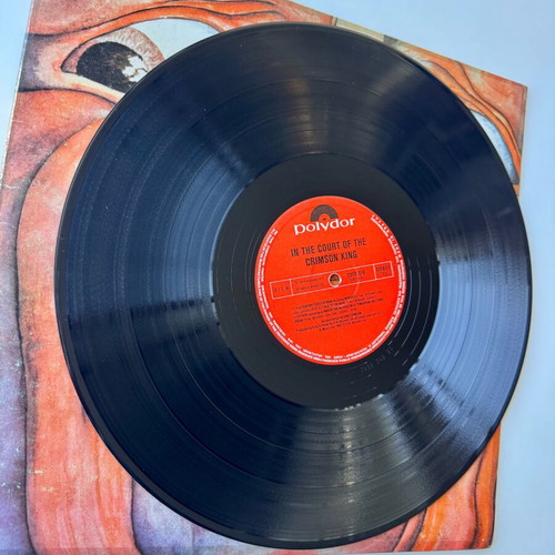 King Crimson In The Court Of The Crimson King LP used, rock