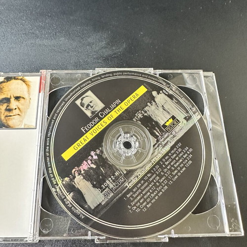 Feodor Chaliapin Great Voices of the Opera 2 CD Box