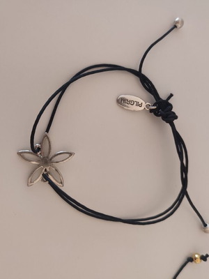 Pilgrim bracelet like new, black and silver