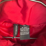 Red vest used, size S