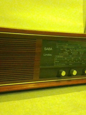 Vintage 70" hi Quality SABA Lindau G LI-G Radio High quality sound receiver tested functional