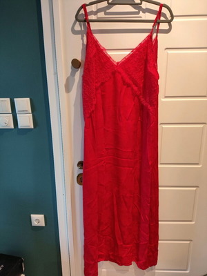ΚΑΡΑVΑΝ  lingerie φόρεμα κόκκινο xxl αφόρετο
