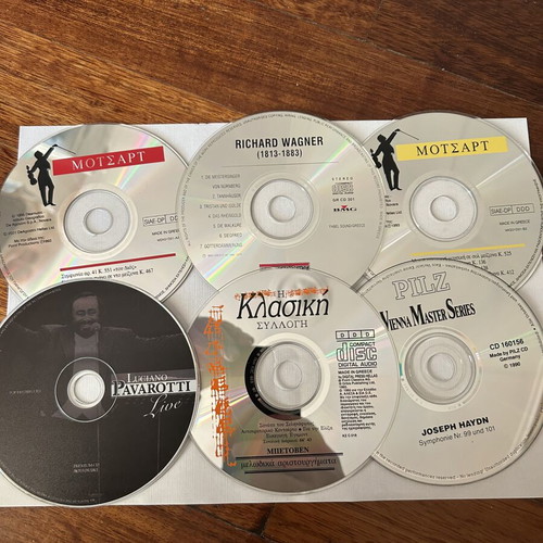 Classical music CD set used, 6 discs