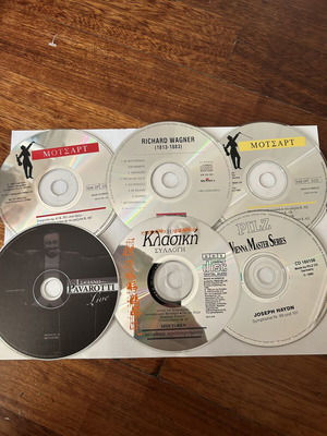 Classical music CD set used, 6 discs