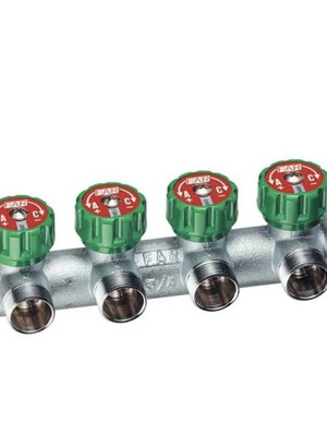 FAR collector 4 holes 3/4 with built-in switches new