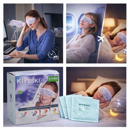 KIYESKI Steam SPA self-heating eye masks 5 pieces new