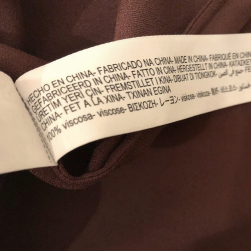 Massimo Dutti long dress 100% viscose, new, size XS/S, burgundy