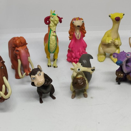 Ice Age collectible figures set of 11, like new