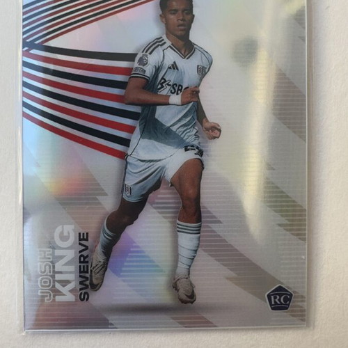 Josh King RC Fulham Swerve Topps Finest 2025/26 like new