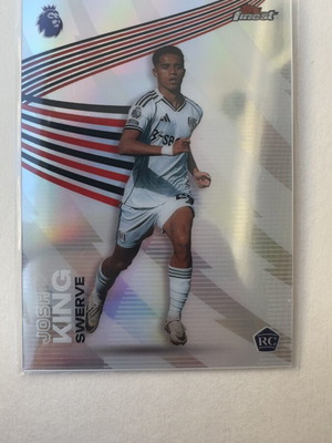 Josh King RC Fulham Swerve Topps Finest 2025/26 like new