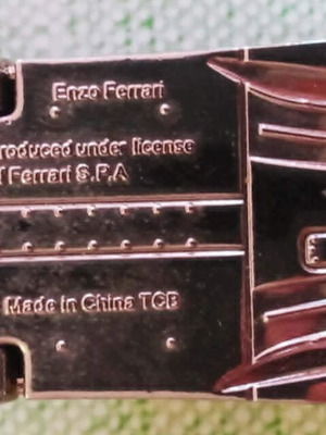 Ferrari Enzo Συλλεκτικό μεταλλικό μπρελόκ Shell V-Power 2007 σαν καινούργιο