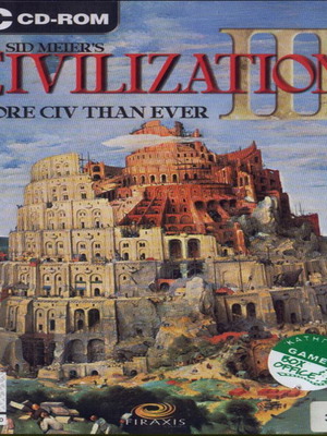 Civilization 3 PC game used without manual