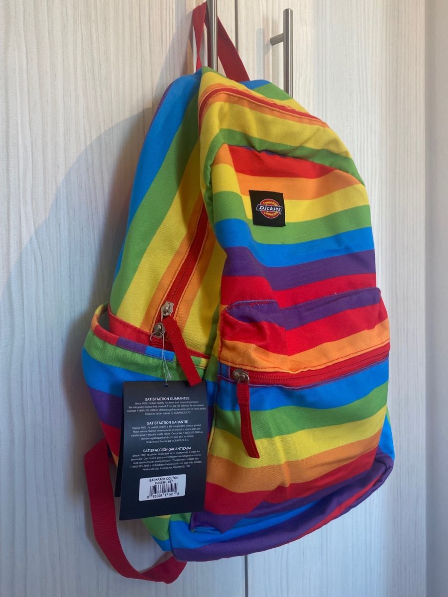 Dickies hotsell rainbow backpack