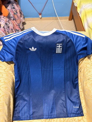 Greece national team replica jersey, blue, XL