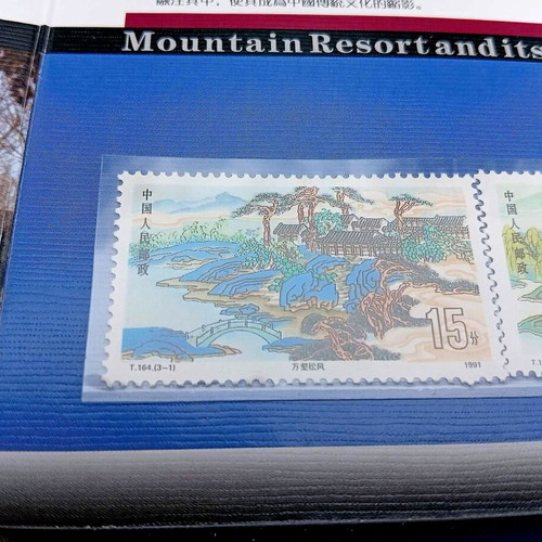 Album topical stamp collection of UNESCO heritage sites in China new