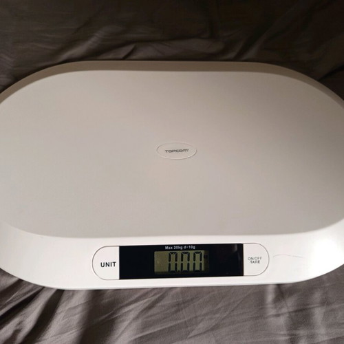 Topcom baby scale like new with precision up to 20kg