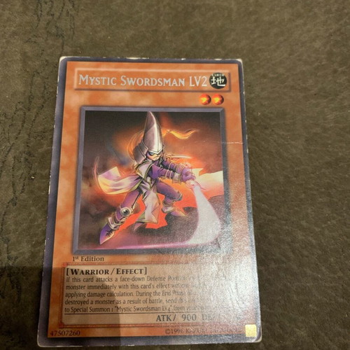 Mystic Swordsman lv2 card used Edison