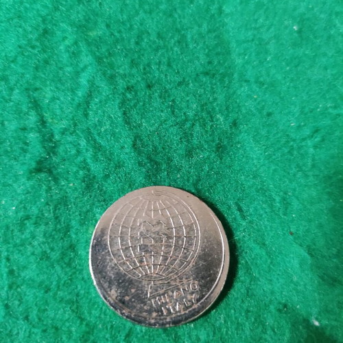 Token for old electronic games used from Italy