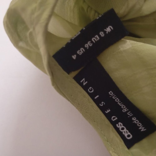 ASOS Design Dress Size S Like New, Green