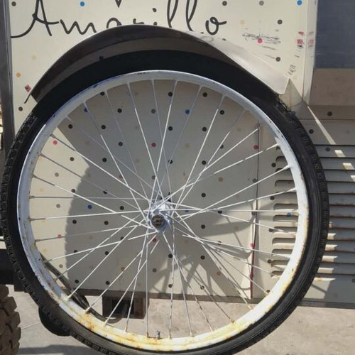 Ice Cream Cart with 6 Positions like new, stainless steel