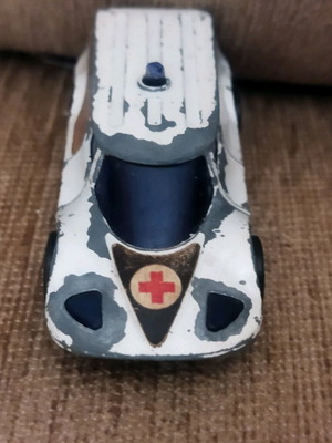 Corgi Juniors Healer Wheeler ambulance used, vintage 1973