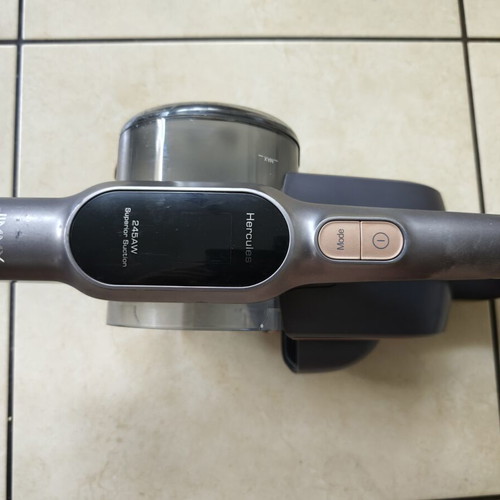 Jimmy H10 Pro Stick Vacuum used with extra battery