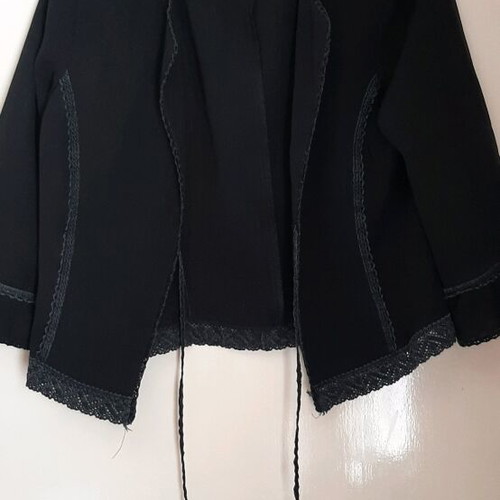 Verzo 3/4 black cardigan like new