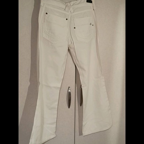 White BSB wide pants like new, size XS