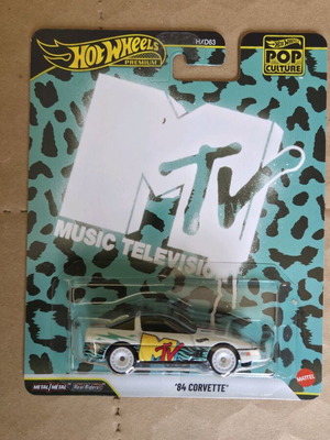Hot Wheels Premium MTV ‘84 Corvette Car Culture нов