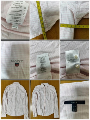 GANT Women's Shirt S/M Soft Pink Cotton like new