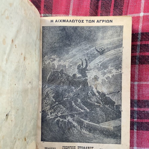 The Captive of the Wild used Greek book