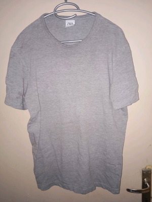 Μπλούζα Zara γκρι μελανζέ unisex μέγεθος M σαν καινούργια