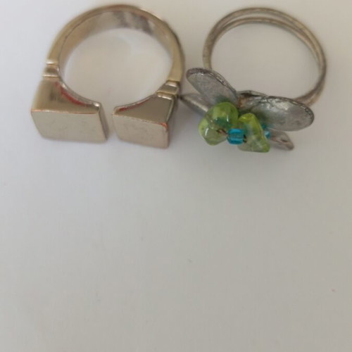 Various jewelry used, set with watch, necklace, earrings, rings, brooch