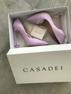 Casadei heels like new, lavender, size 36.5